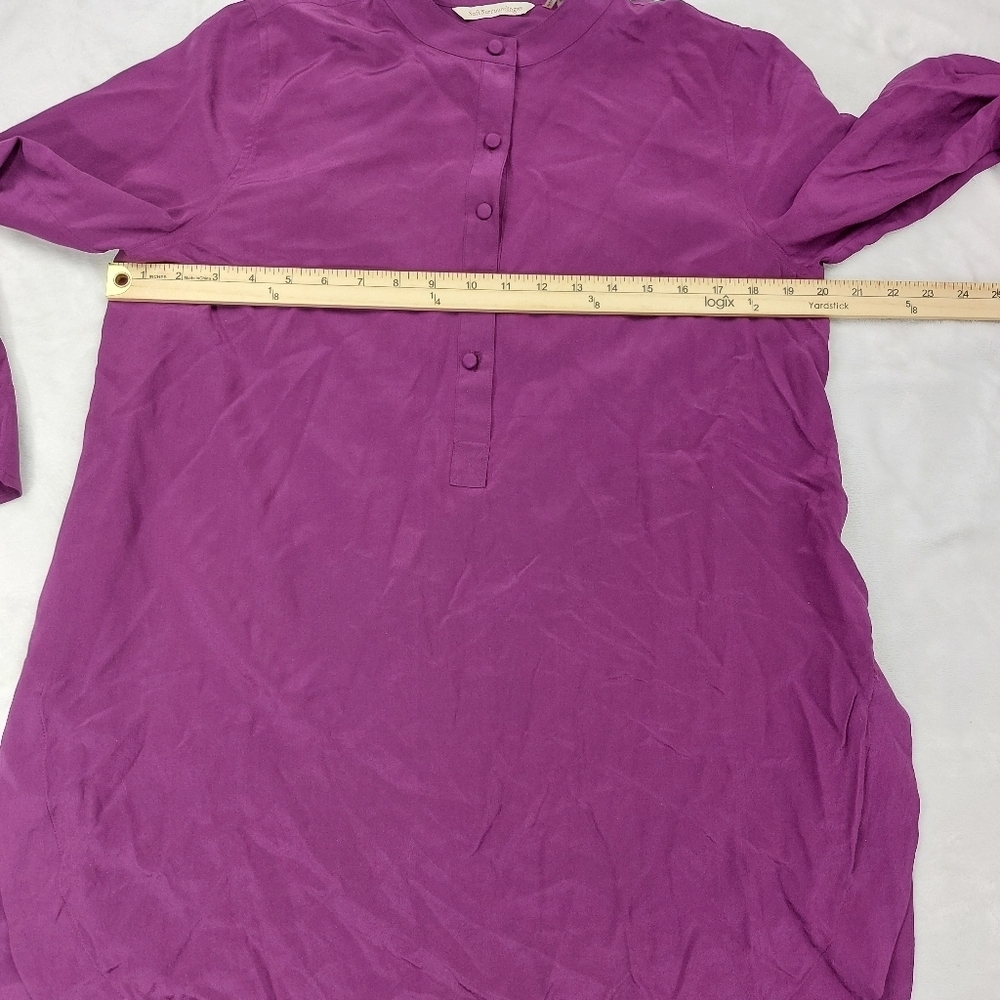 Soft Surroundings Purple Tunic Top - Picture 4 of 9